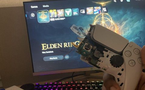 Imagem de: Jogador de Elden Ring destrói controle do PS5 por frustração