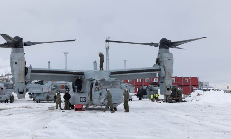 US military plane crashes in Norwegian Arctic with 4 on board |  World