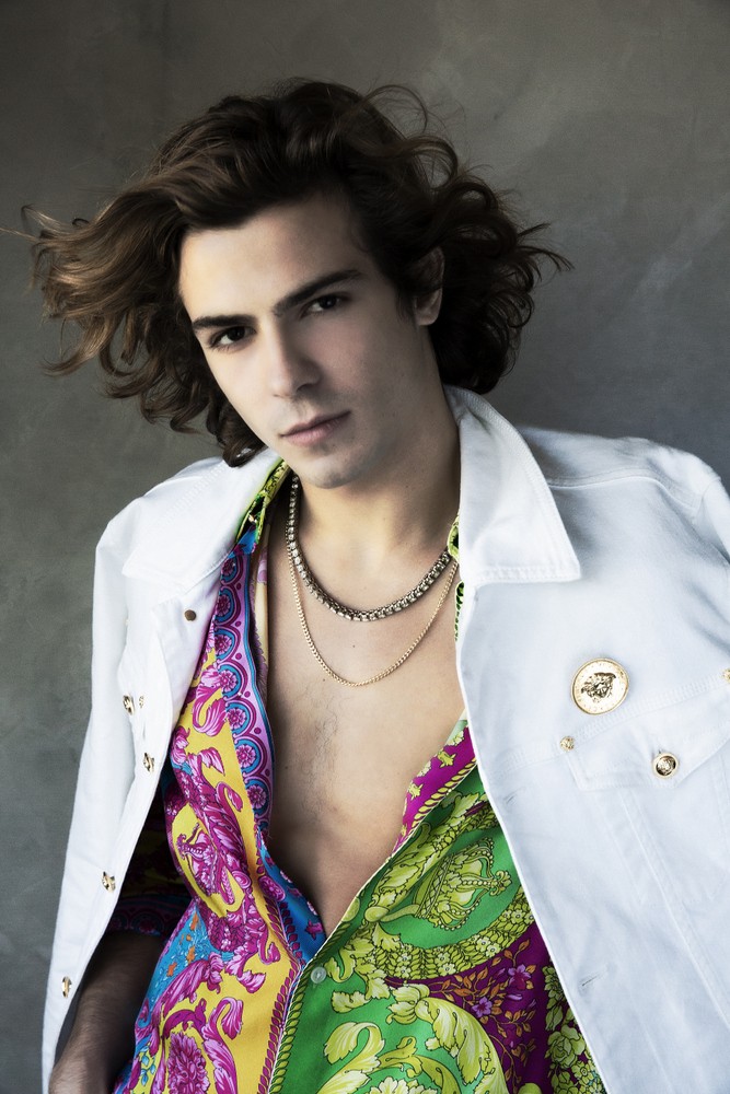 Actor and model Luca Picon at rehearsals (Photo: Fernando Torquato)