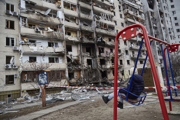 Russian military bombing Ukraine's capital Kyiv (Photo: Getty Images)