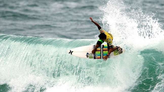 Miguel Pupo, one of the Brazilians who qualified for the third round at Margaret River (Photo: AFP)