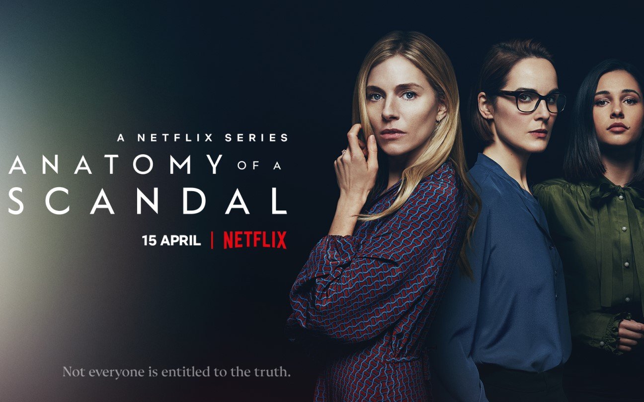 Official poster for Anatomy of a Scandal