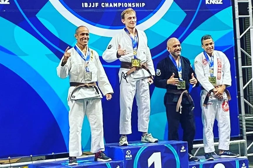 Paulo Santos, runner-up Pan American Jiu-Jitsu Champion