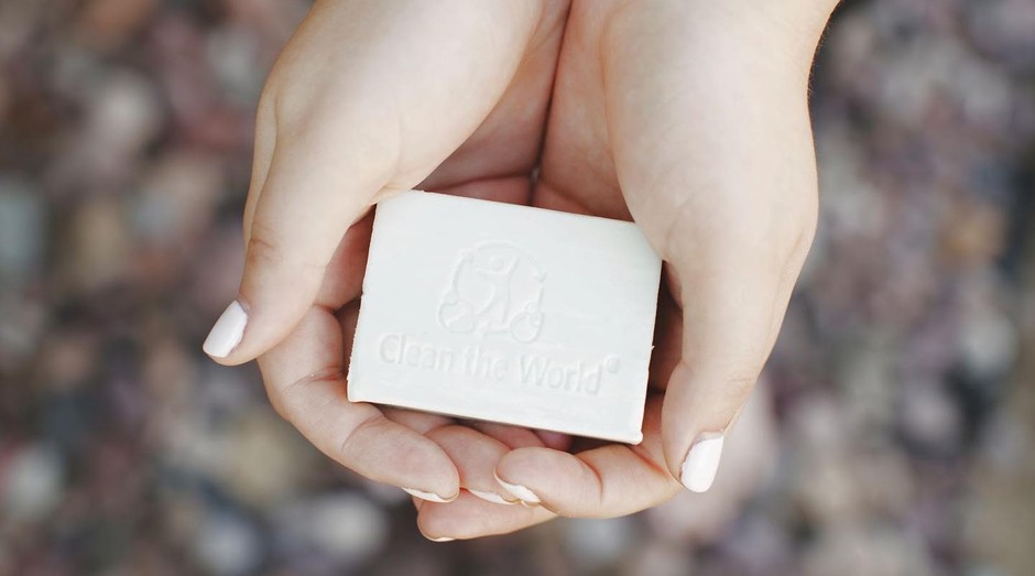 Soap from the Clean World Project (Photo: Reproduction / Facebook)