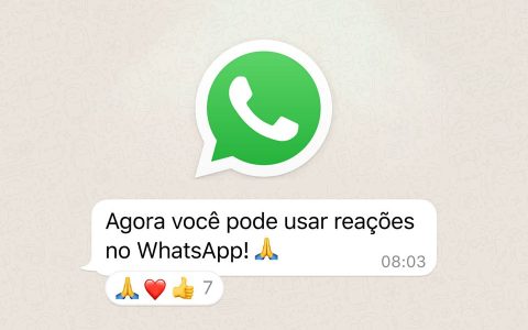 Imagem de: WhatsApp: como usar as novas reações de mensagens