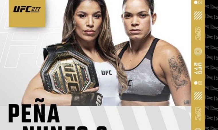At UFC 277, July, Amanda Nunes and Juliana Pea.  There will be a 'settlement' between