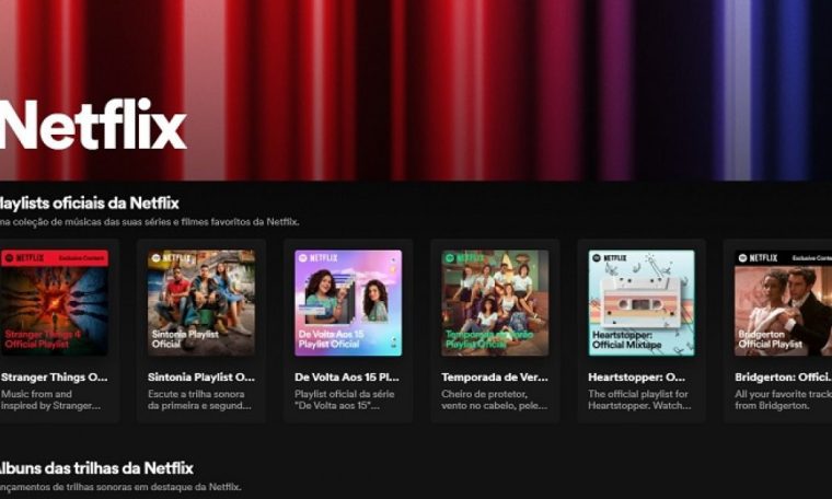 Spotify launches Netflix Hub in Brazil with series and movie tracks - Tecnoblog