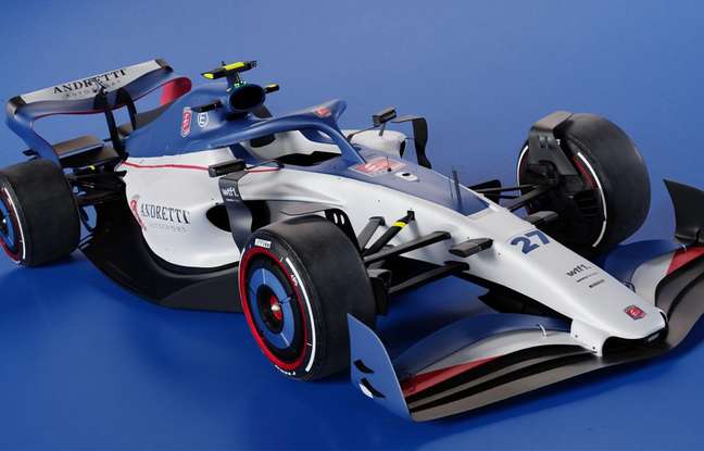Andretti's prototype car in Formula 1 