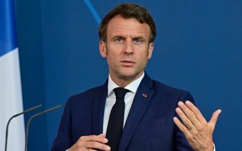 Macron descartou que a adesão da Ucrânia à União Europeia será rápida