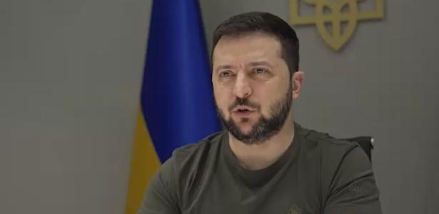 The President of Ukraine says that the Donbass is utterly devastated