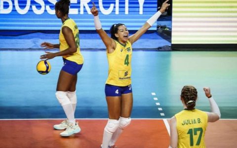 With Carol's show, Brazil beat Poland and kept pace in the League of Nations