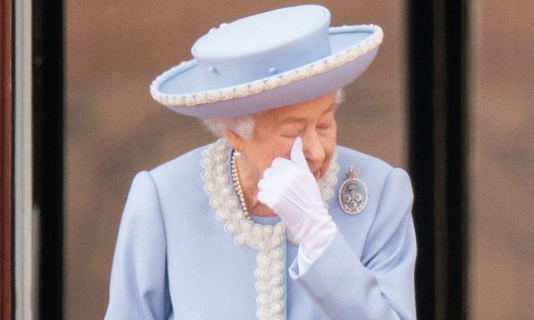 Queen Elizabeth II is ill and absent from celebrations for the 70th anniversary of her reign