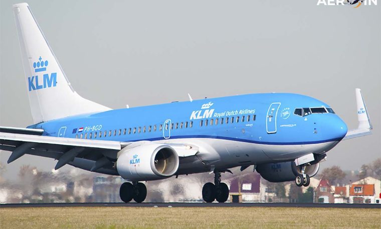 KLM halts all its passengers in Europe and flights become empty
