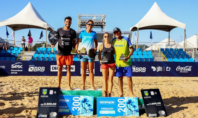 Spanish and Italian victories at the end of the beach tennis tournament in Brasilia