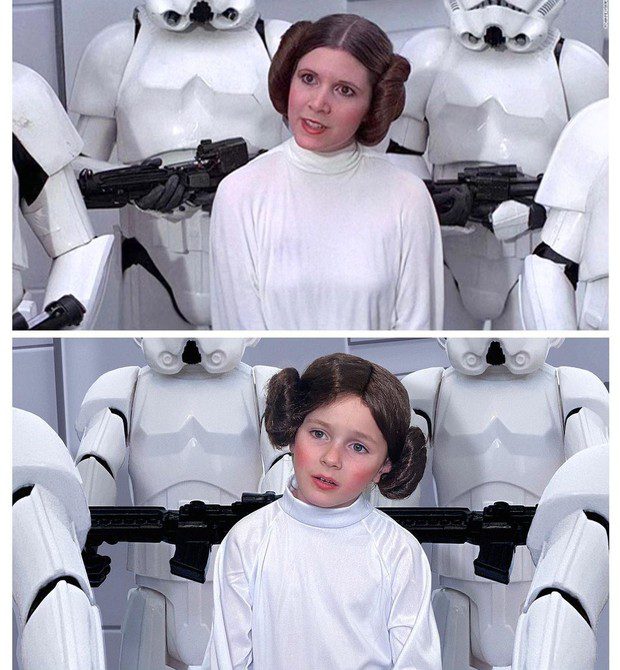 Matilda in Star Wars (Photo: Playback/Instagram)