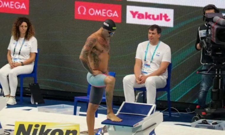 Frates draws with French in eighth place and loses 'stubbornness' of 50m freestyle - Radio Itatia