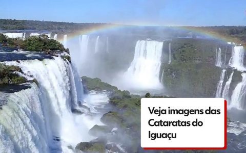 Iguaçu Falls has been selected as the 7th main tourist attraction in the world.  west and southwest