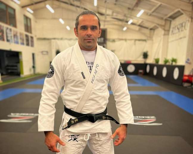 Neto Nuance has become a reference in jiu-jitsu in England (Photo: personal archive)
