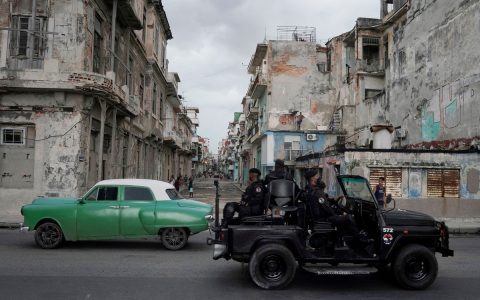 Cuba's President recognizes calls for blackout protest, understanding and economy.  World