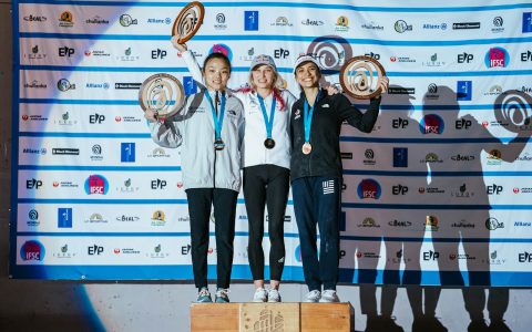 The United States and Slovenia win the Briançon stage of the Sport Climbing World Cup