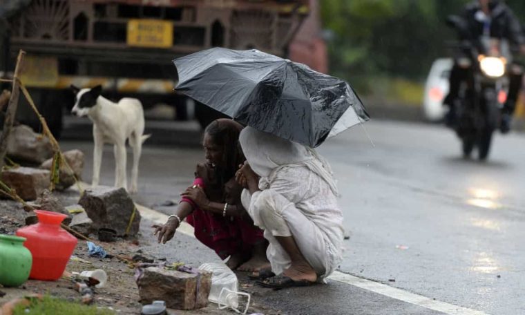 India on red alert regarding heavy rain