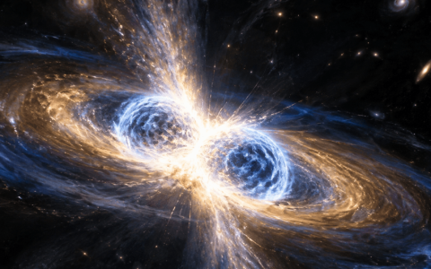 Astronomers Link Long X-Ray Flashes to Neutron Star Collisions