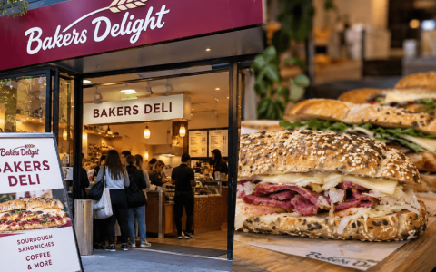 Bakers Delight Launches First-Ever Sandwich Deli After 45 Years as Gourmet Sandwich Trend Grows