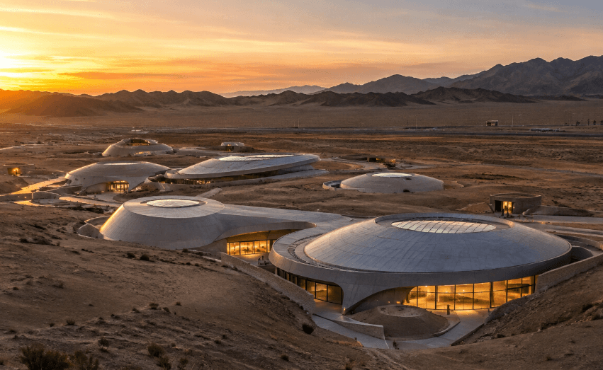 Hami Pterosaur Museum: Dinosaur Egg-Inspired Design Brings Sustainable Architecture to China's Gobi Desert